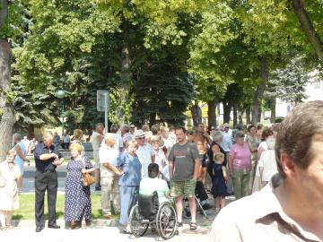 Slávnostné otvorenie ronovovaného Kollárovho námestia - Rínku Slávnostné otvorenie ronovovaného Kollárovho námestia - Rínku